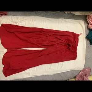 Super cute red pants